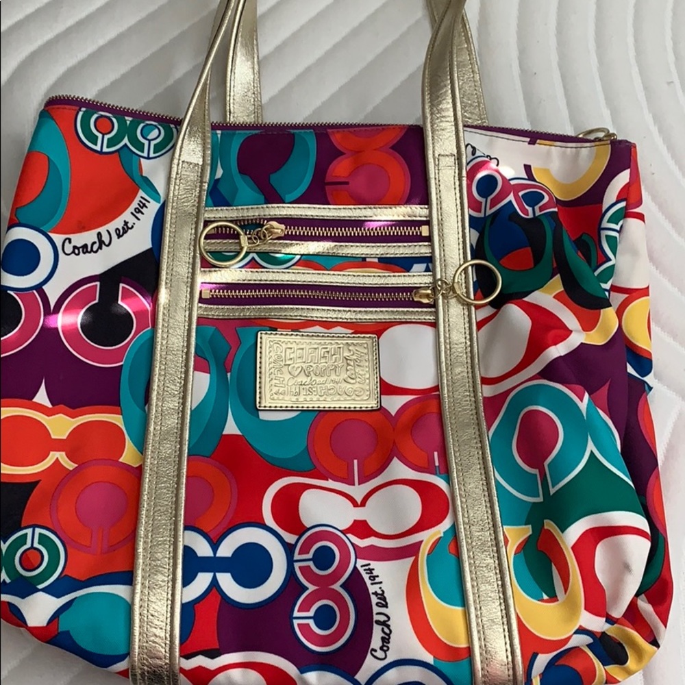 Coach poppy multicolored